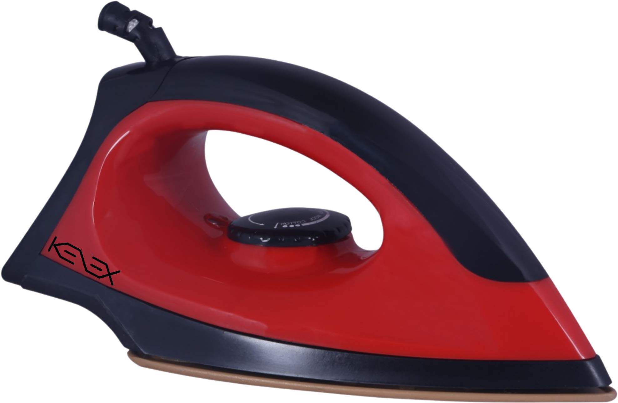 Buy Kenex Premium Light Weight Dry-Iron (Red and Black) Online at